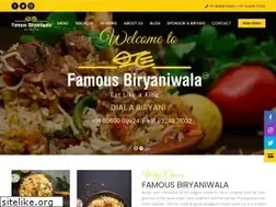 Sites similar to famousbiryaniwala.com