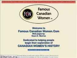 Sites similar to famouscanadianwomen.com