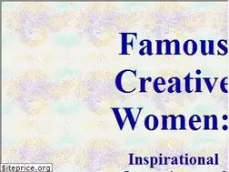 Sites similar to famouscreativewomen.com