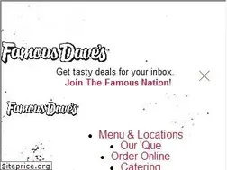 Sites similar to famousdaves.com