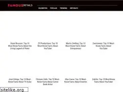 Sites similar to famousdetails.com