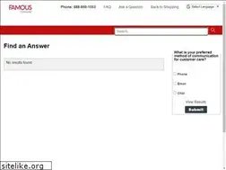 Sites similar to famousfootwear.custhelp.com