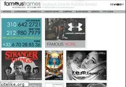 Sites similar to famousframes.com