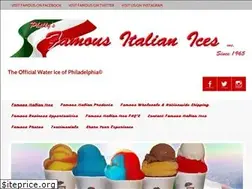 Sites similar to famousitalianices.com