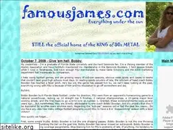 Sites similar to famousjames.com