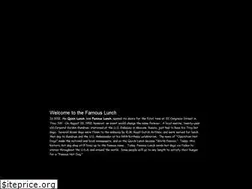 Sites similar to famouslunch.org