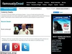 Sites similar to famously-dead.com