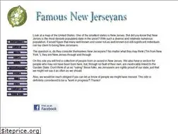 Sites similar to famousnewjerseyans.com