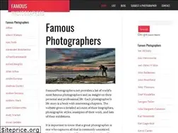 Sites similar to famousphotographers.net