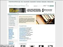 Sites similar to famouspoetsandpoems.com