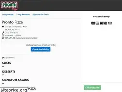 Sites similar to famousprontopizzafl.com
