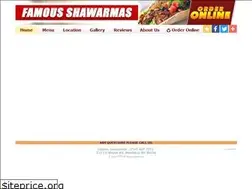 Sites similar to famousshawarmas.com