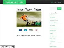 Sites similar to famoussoccerplayers.org