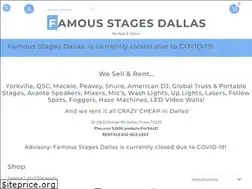 Sites similar to famousstagesdallas.com