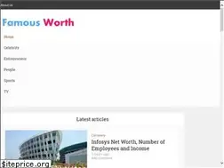 Sites similar to famousworth.com