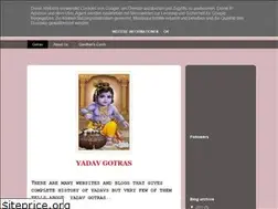 Sites similar to famousyadavgotras.blogspot.com
