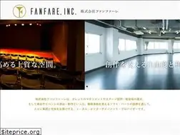 Sites similar to fan-fare.co.jp