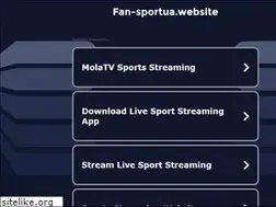 Sites similar to fan-sportua.website
