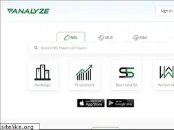 Sites similar to fanalyze.com