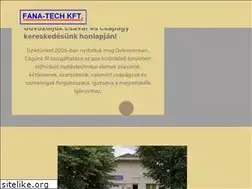 Sites similar to fanatech.hu