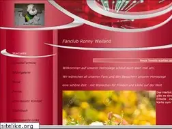 Sites similar to fanclub-ronnyweiland.de