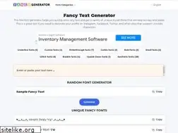Sites similar to fancy-generator.com