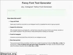 Sites similar to fancy-text-generator.com