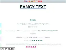 Sites similar to fancy-text.net