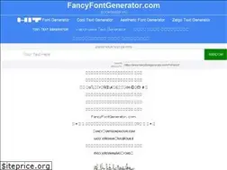 Sites similar to fancyfontgenerator.com