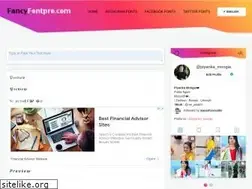 Sites similar to fancyfontpro.com