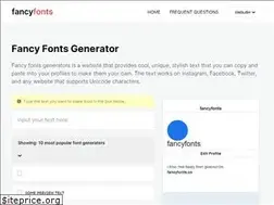 Sites similar to fancyfonts.co