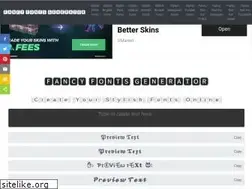 Sites similar to fancyfontsgenerator.com