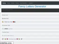 Sites similar to fancyletters.org