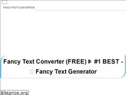 Sites similar to fancytextconverter.com