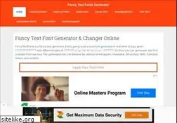 Sites similar to fancytextfonts.com