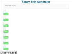 Sites similar to fancytextgenerator.top