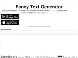 Sites similar to fancytextpro.com