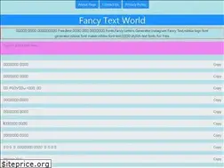Sites similar to fancytextworld.com