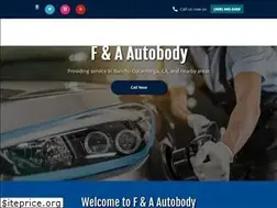 Sites similar to fandaautobody.com