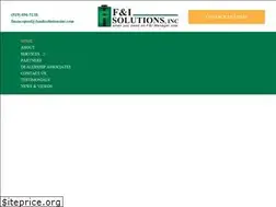 Sites similar to fandisolutionsinc.com