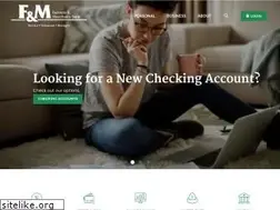 Sites similar to fandm.bank