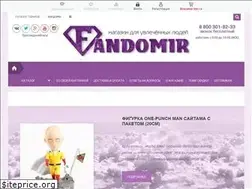 Sites similar to fandomir.ru