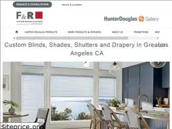 Sites similar to fandrwindowtreatments.com