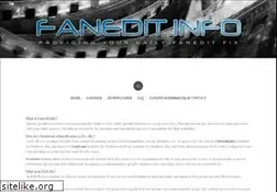 Sites similar to fanedit.info