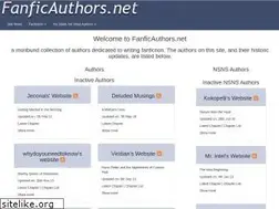 Sites similar to fanficauthors.net
