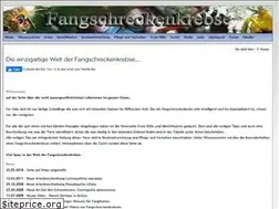 Sites similar to fangschreckenkrebse.de