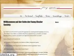 Sites similar to fannyelssler.at