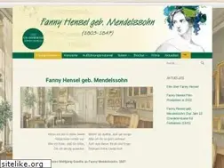 Sites similar to fannyhensel.de