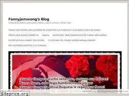 Sites similar to fannyjemwong.wordpress.com