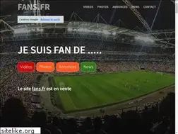 Sites similar to fans.fr